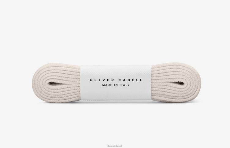 Oliver Cabell unisexe lacets en coton 4D0P279 accessoires blanc cassé