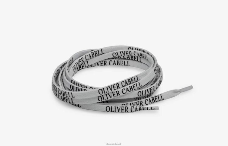 Oliver Cabell unisexe lacets à logo 4D0P281 accessoires gris