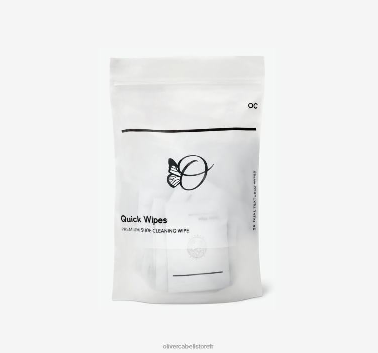 Oliver Cabell unisexe lingettes rapides (paquet de 24) 4D0P269 accessoires blanc