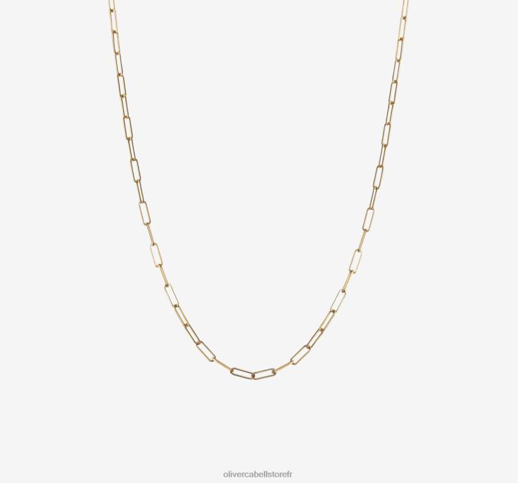 Oliver Cabell femmes chaîne à maillons 4D0P423 accessoires or