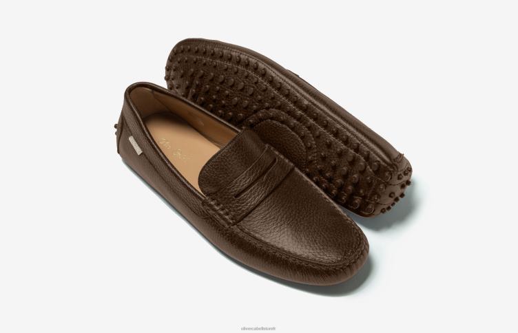 Oliver Cabell femmes chauffeur 13 4D0P412 chaussure galet de chocolat