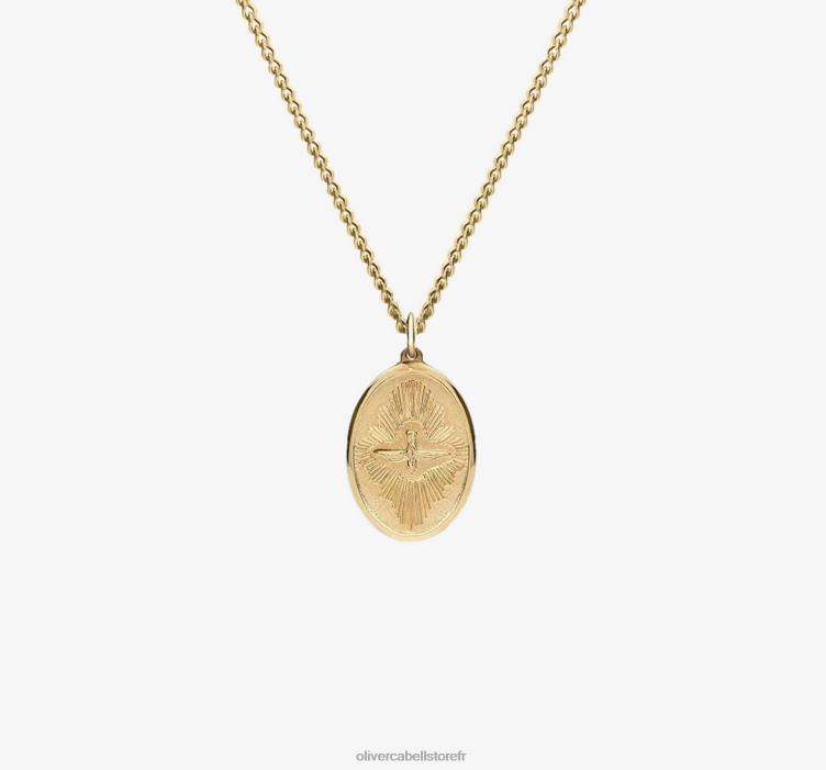 Oliver Cabell Hommes collier pendentif colombe 4D0P209 accessoires or