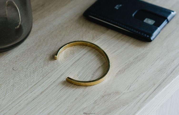 Oliver Cabell Hommes Alan manchette 4D0P216 accessoires or