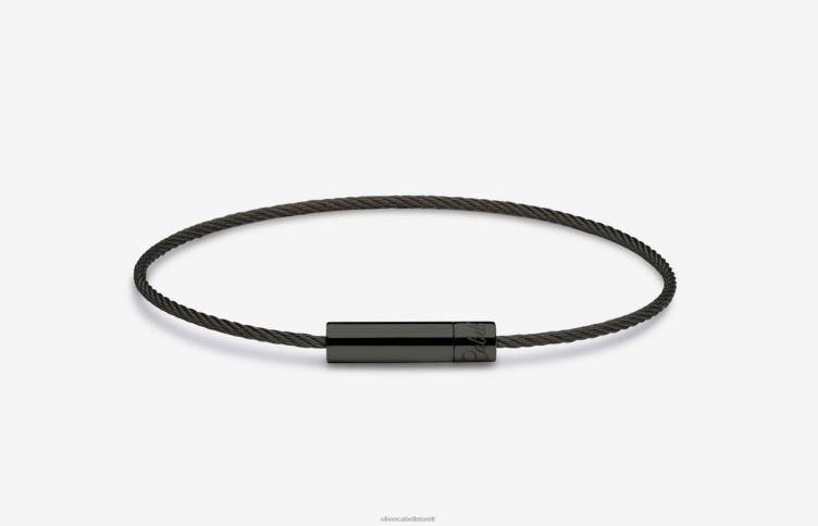 Oliver Cabell Hommes bracelet câble michael 4D0P196 accessoires noir