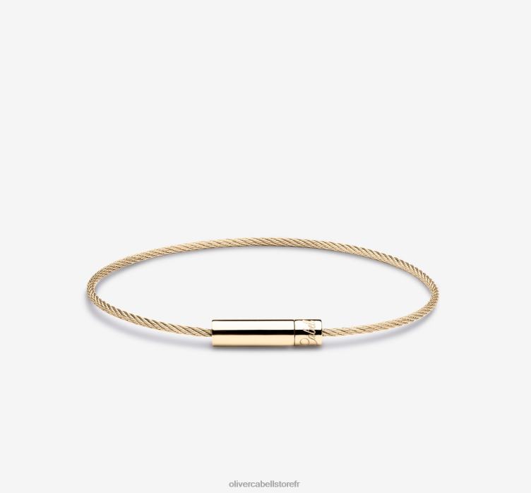 Oliver Cabell Hommes bracelet câble michael 4D0P197 accessoires or Oliver Cabell Hommes bracelet câble michael 4D0P197 accessoires or