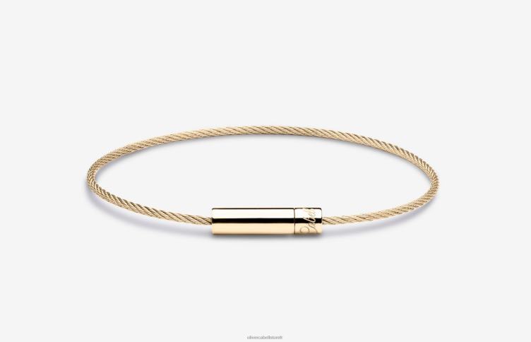 Oliver Cabell Hommes bracelet câble michael 4D0P197 accessoires or