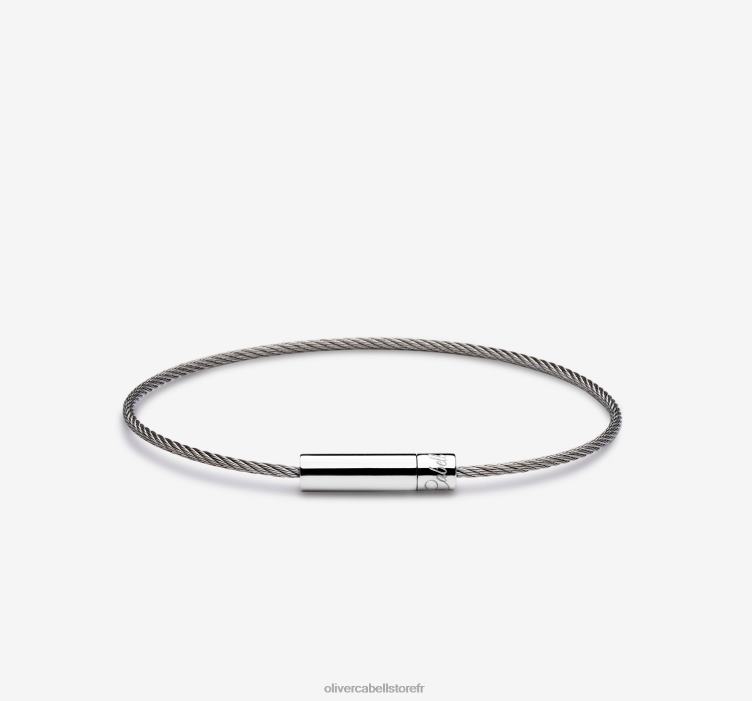 Oliver Cabell Hommes bracelet câble michael 4D0P198 accessoires argent