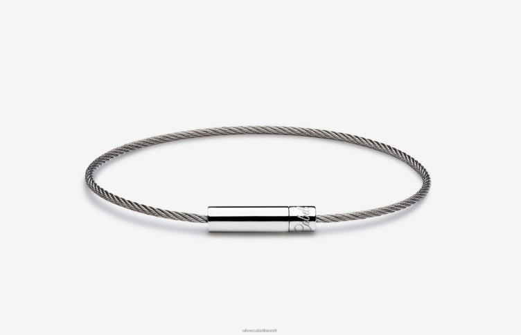 Oliver Cabell Hommes bracelet câble michael 4D0P198 accessoires argent