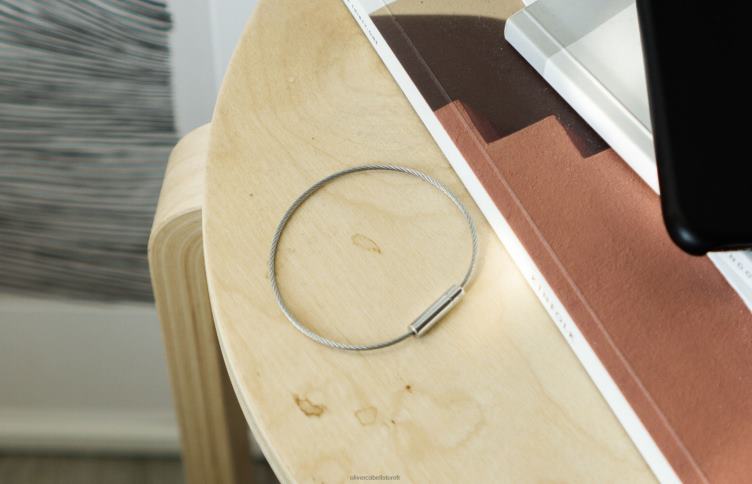 Oliver Cabell Hommes bracelet câble michael 4D0P198 accessoires argent