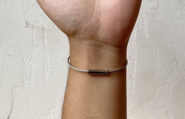 Oliver Cabell Hommes bracelet câble michael 4D0P198 accessoires argent