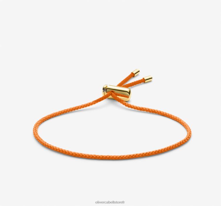 Oliver Cabell Hommes bracelet cordon cameron 4D0P219 accessoires orange