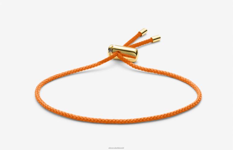 Oliver Cabell Hommes bracelet cordon cameron 4D0P219 accessoires orange