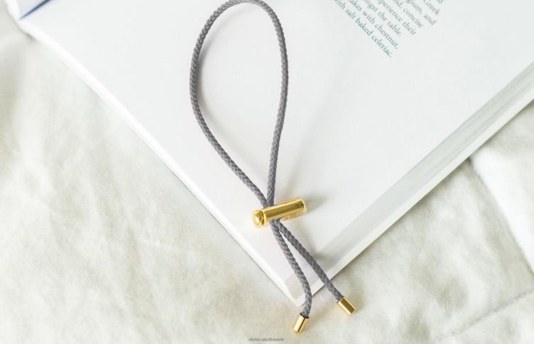 Oliver Cabell Hommes bracelet cordon cameron 4D0P221 accessoires matière grise