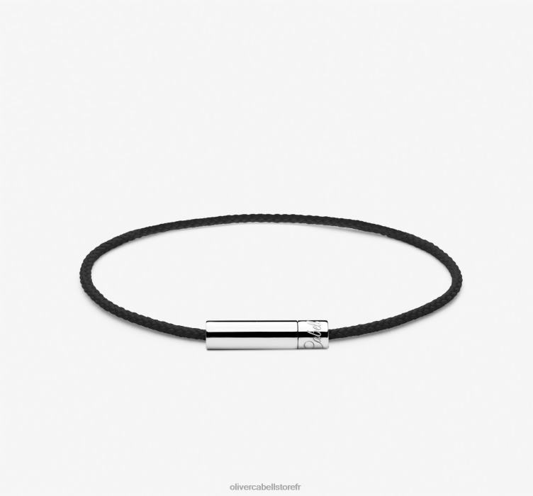 Oliver Cabell Hommes bracelet cordon fougère 4D0P204 accessoires noir