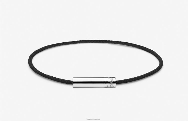 Oliver Cabell Hommes bracelet cordon fougère 4D0P204 accessoires noir