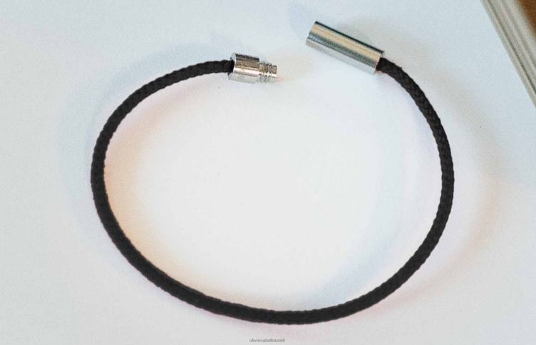 Oliver Cabell Hommes bracelet cordon fougère 4D0P204 accessoires noir