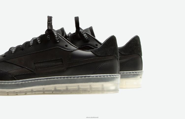 Oliver Cabell Hommes chaussures plates 481 4D0P74 chaussure fantôme noir