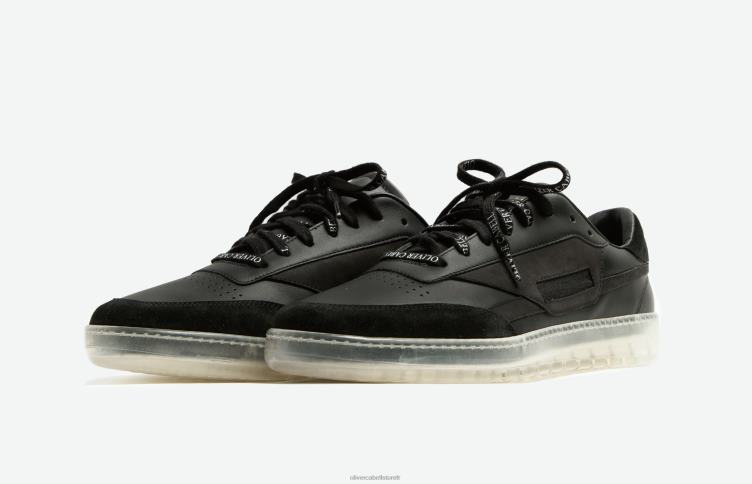 Oliver Cabell Hommes chaussures plates 481 4D0P74 chaussure fantôme noir