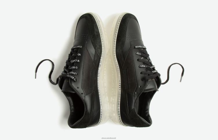 Oliver Cabell Hommes chaussures plates 481 4D0P74 chaussure fantôme noir