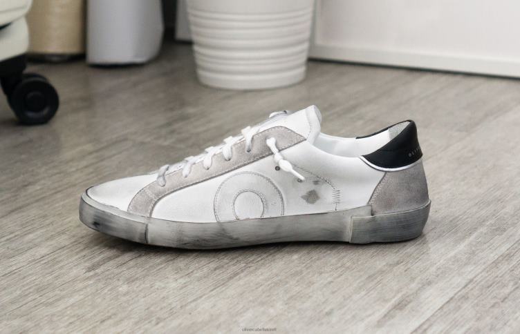 Oliver Cabell Hommes demi 4D0P86 chaussure blanc
