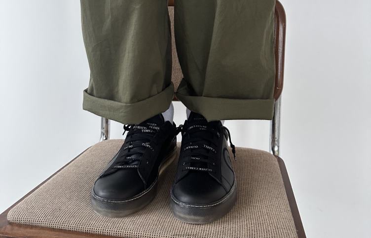 Oliver Cabell Hommes faible 1 14 4D0P8 chaussure fantôme noir