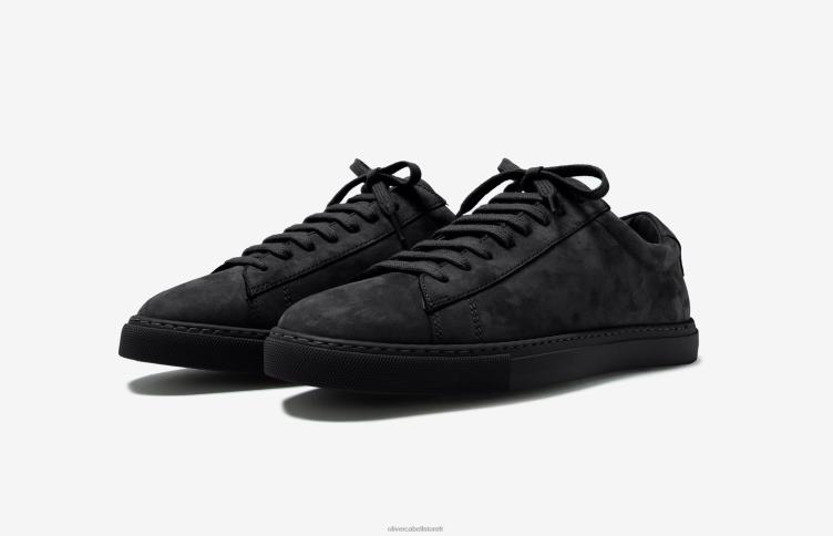Oliver Cabell Hommes faible 1 3 4D0P48 chaussure nubuck noir