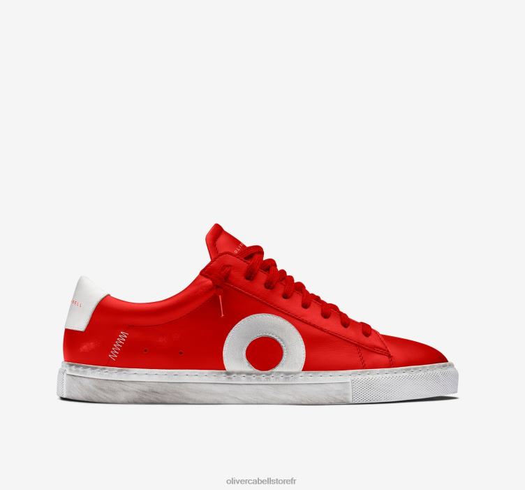 Oliver Cabell Hommes faible 1 4 4D0P57 chaussure cramoisi