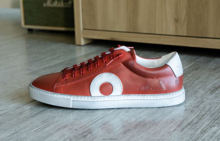 Oliver Cabell Hommes faible 1 4 4D0P57 chaussure cramoisi
