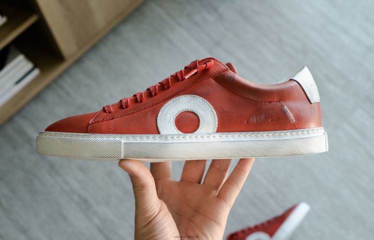 Oliver Cabell Hommes faible 1 4 4D0P57 chaussure cramoisi