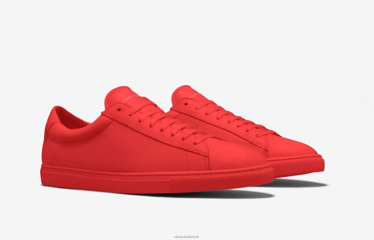 Oliver Cabell Hommes faible 1 4 4D0P58 chaussure rouge