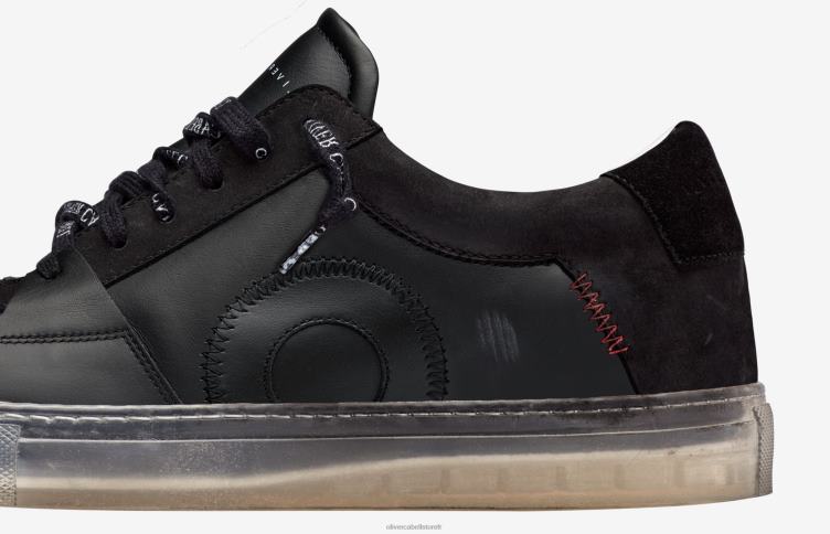 Oliver Cabell Hommes tribunal 4D0P110 chaussure fantôme noir