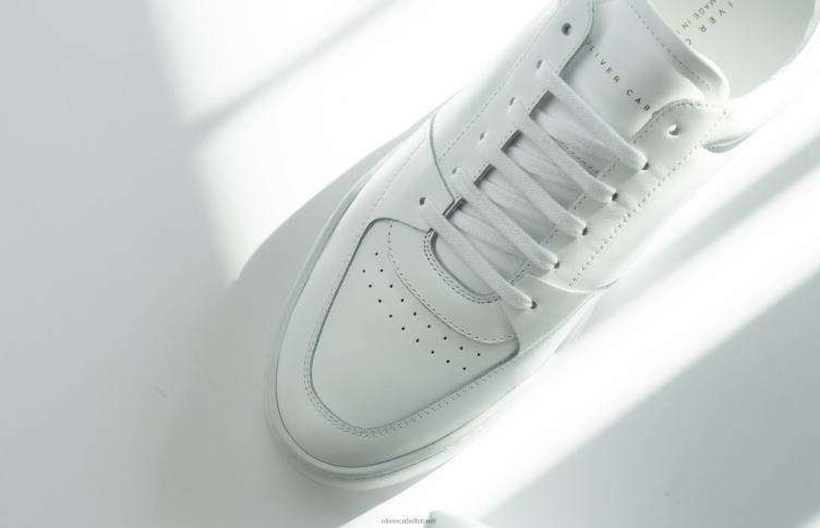 Oliver Cabell Hommes tribunal 4D0P63 chaussure blanc