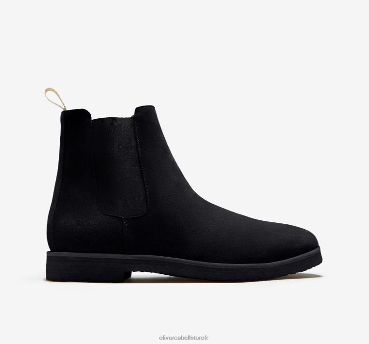 Oliver Cabell Hommes botte chelsea 4D0P173 chaussure Suède noir