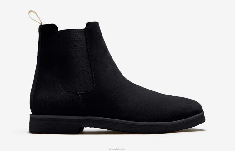Oliver Cabell Hommes botte chelsea 4D0P173 chaussure Suède noir