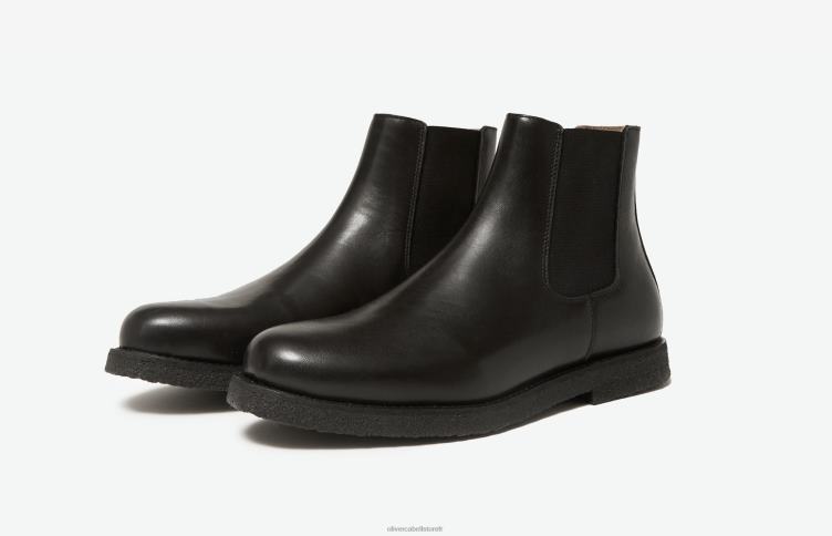 Oliver Cabell Hommes botte chelsea 4D0P183 chaussure Cuir noir