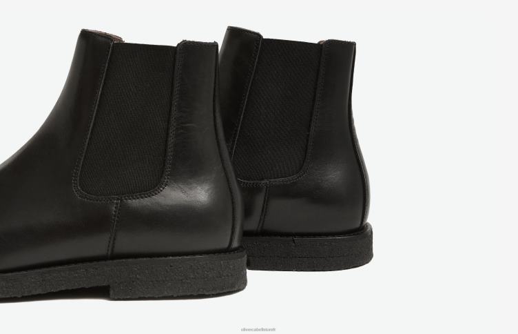 Oliver Cabell Hommes botte chelsea 4D0P183 chaussure Cuir noir