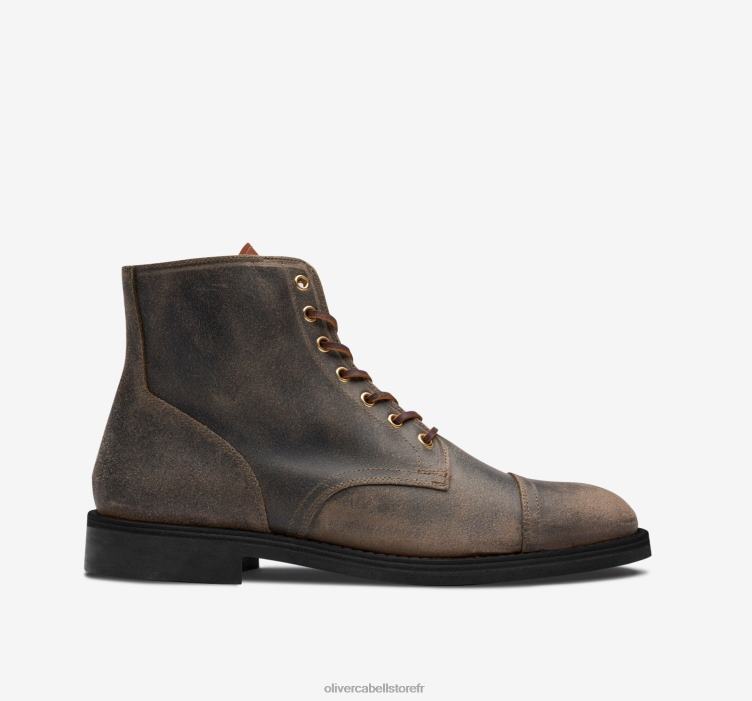 Oliver Cabell Hommes qn 1 4D0P171 chaussure wasabi ciré