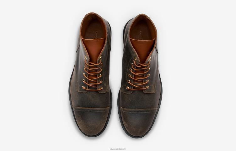 Oliver Cabell Hommes qn 1 4D0P171 chaussure wasabi ciré