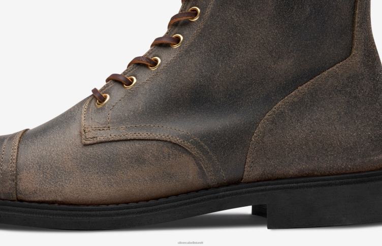 Oliver Cabell Hommes qn 1 4D0P171 chaussure wasabi ciré