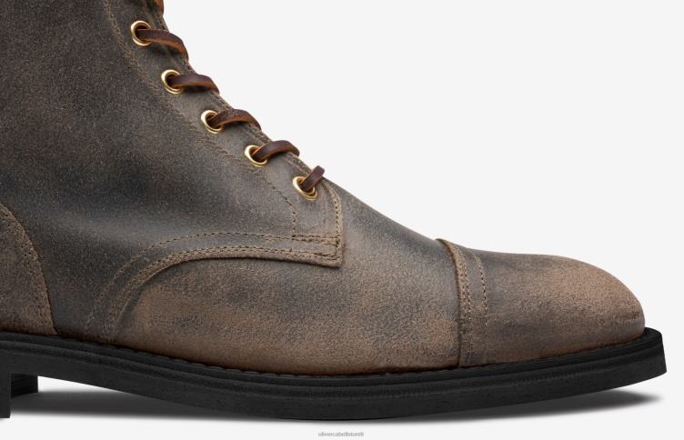 Oliver Cabell Hommes qn 1 4D0P171 chaussure wasabi ciré