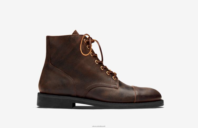 Oliver Cabell Hommes qn 1 4D0P191 chaussure koudou ciré en hickory