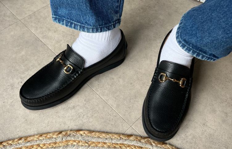 Oliver Cabell Hommes mocassin 4D0P103 chaussure noir