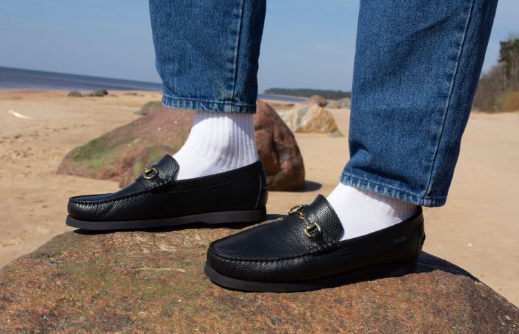 Oliver Cabell Hommes mocassin 4D0P103 chaussure noir