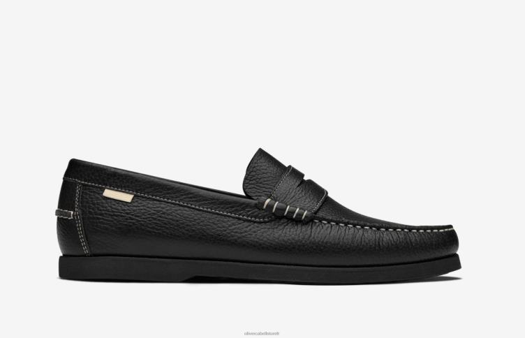 Oliver Cabell Hommes mocassin 4D0P174 chaussure noir