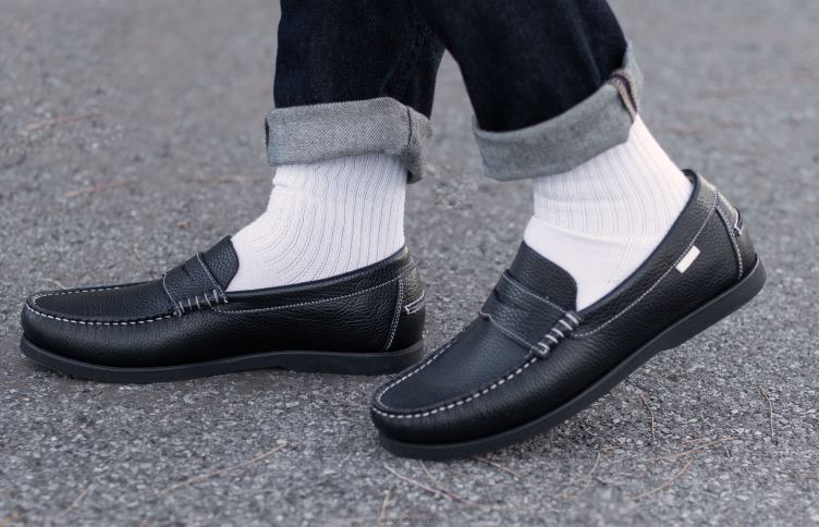 Oliver Cabell Hommes mocassin 4D0P174 chaussure noir