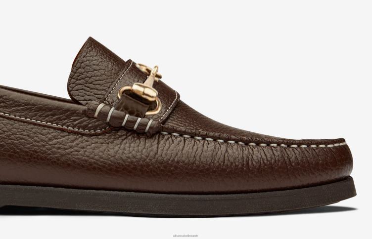Oliver Cabell Hommes mocassin 4D0P184 chaussure chocolat