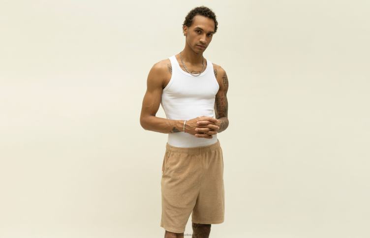 Oliver Cabell Hommes la capsule short en tissu éponge 4D0P242 vêtements mojave