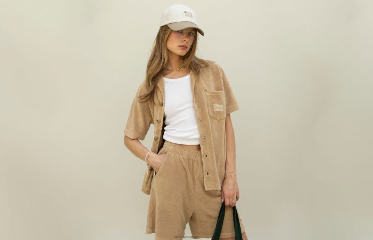 Oliver Cabell Hommes la capsule short en tissu éponge 4D0P242 vêtements mojave