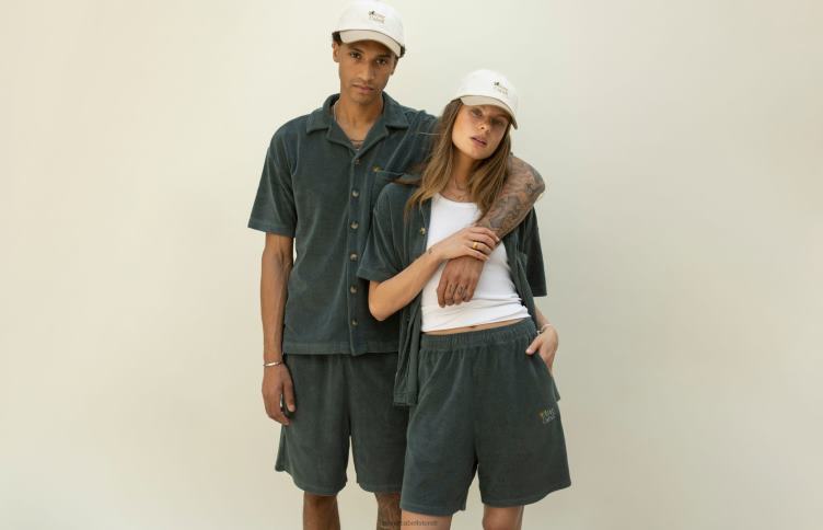 Oliver Cabell Hommes la capsule boutonnée en tissu éponge 4D0P243 vêtements yosemite