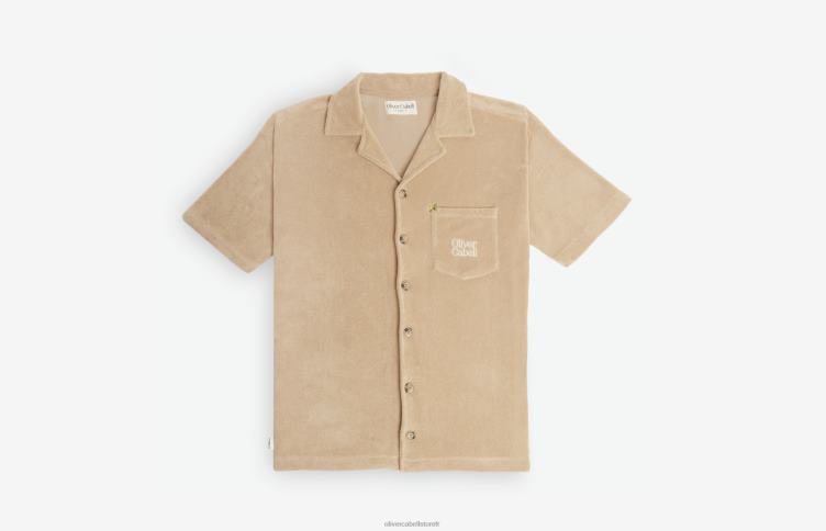 Oliver Cabell Hommes la capsule boutonnée en tissu éponge 4D0P244 vêtements mojave